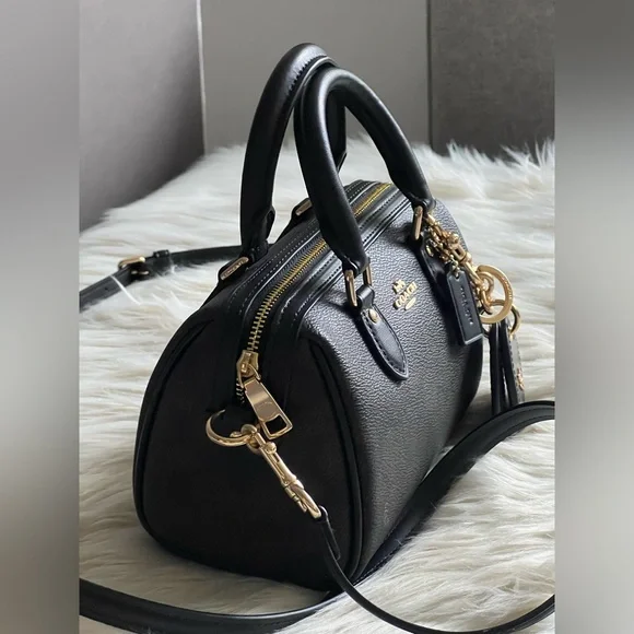 💰SOLD - CCL59 - Coach Mini Rowan Crossbody Bag in Signature Canvas Gift Set - Picture 6 of 14